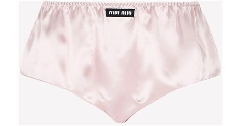 miu miu satin briefs dupe|are miu underwear any good.